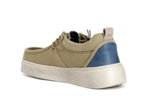 CafèNoir Scarpe Uomo Allacciate Tessuto Suola 3 cm