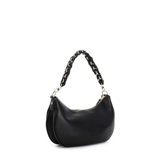 CafèNoir YC0711 sacca nera similpelle catena