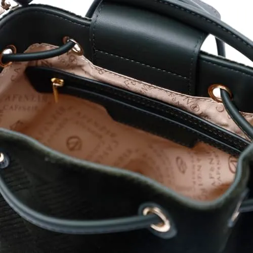 CafèNoir Secchiello Velluto Donna Verde Coulisse