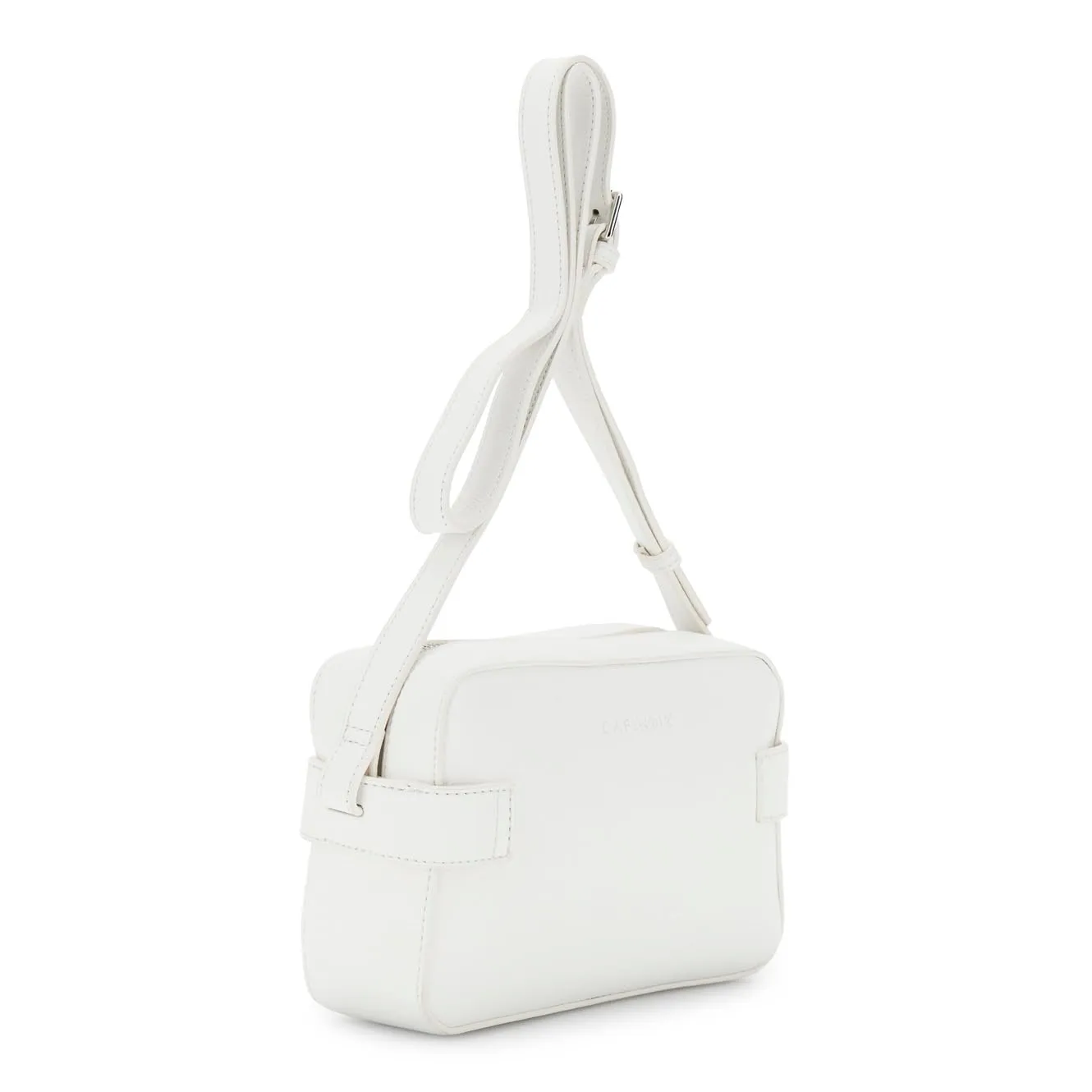 CafèNoir Camera Bag borsa donna martellata con cintura