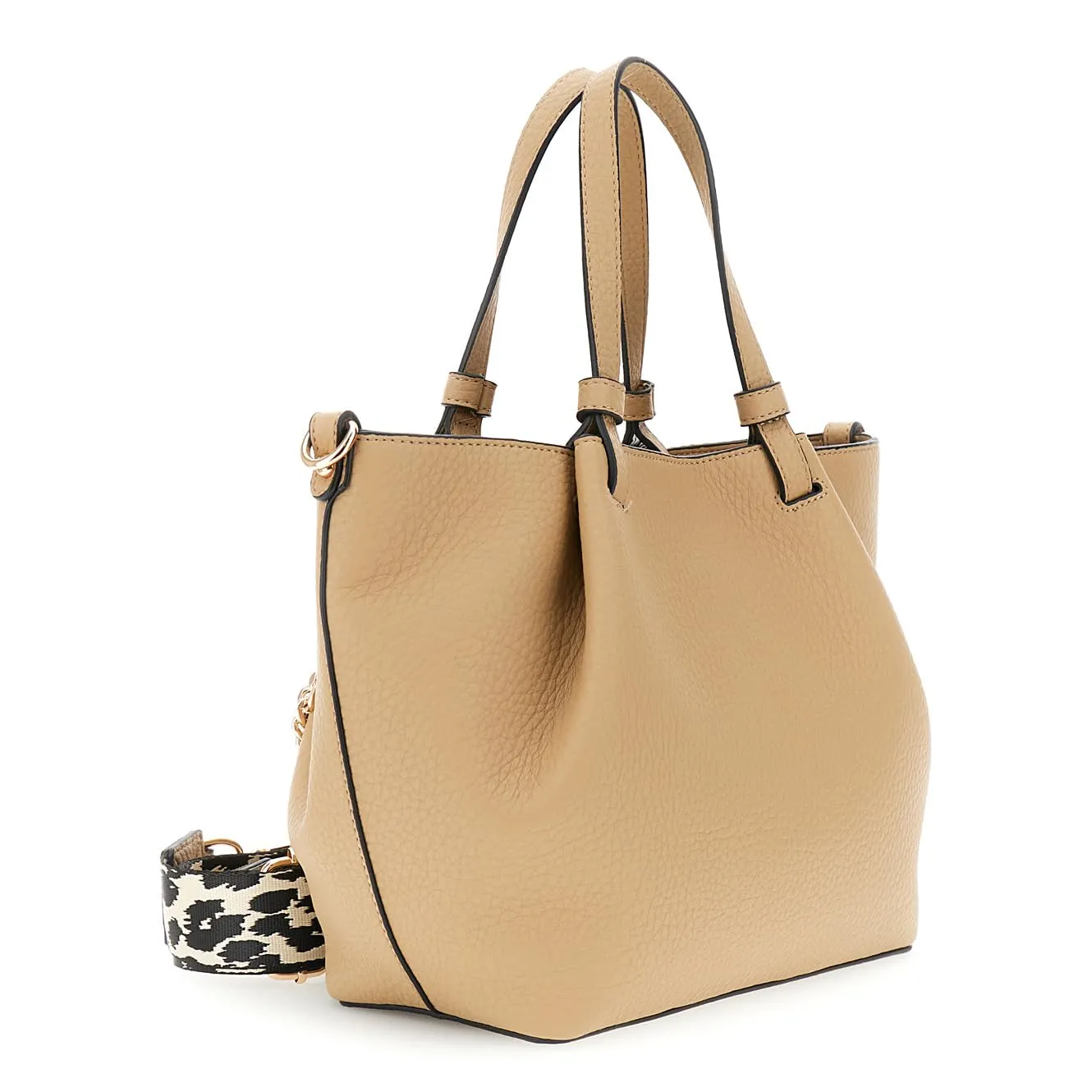CafèNoir Grana Grossa Shopping Bag Sabbia Catena