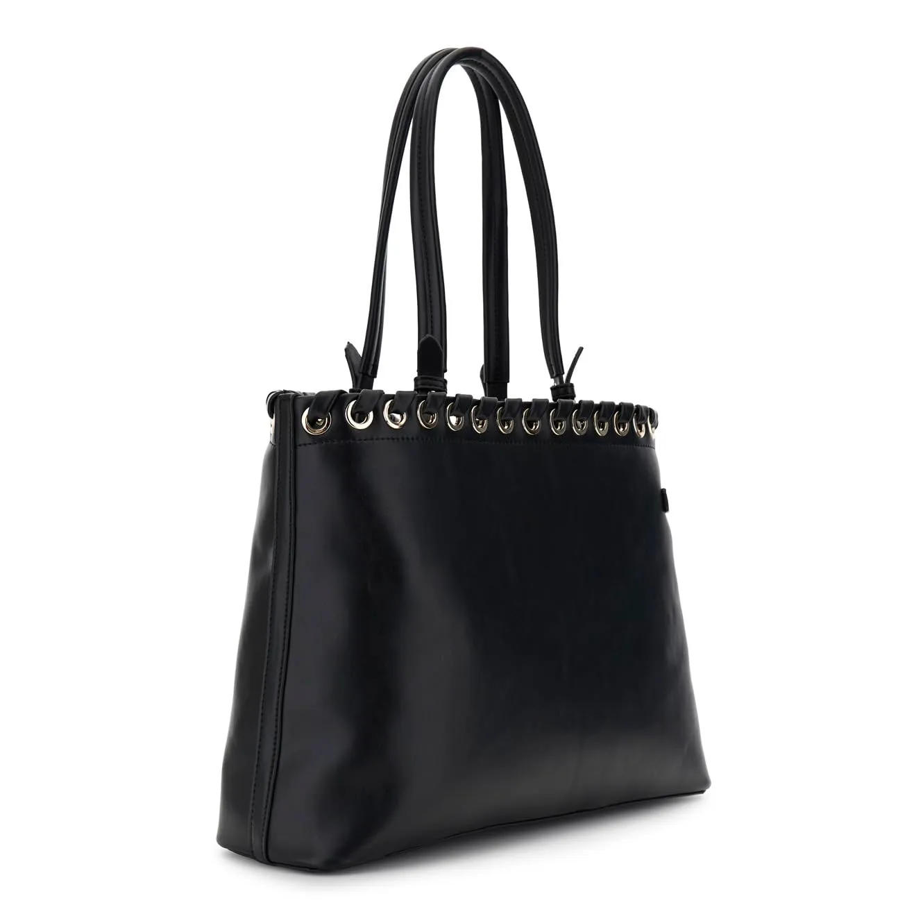 CafèNoir Shopping Bag Donna Nera Fibbia Piega