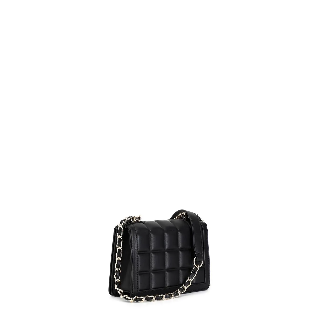 CafèNoir Minibag Donna Trapuntata Borchie Nera