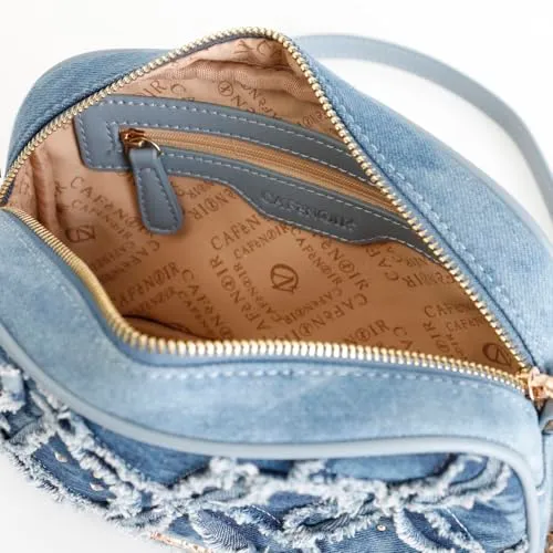 CafèNoir Camera Bag Denim Jeans Catena