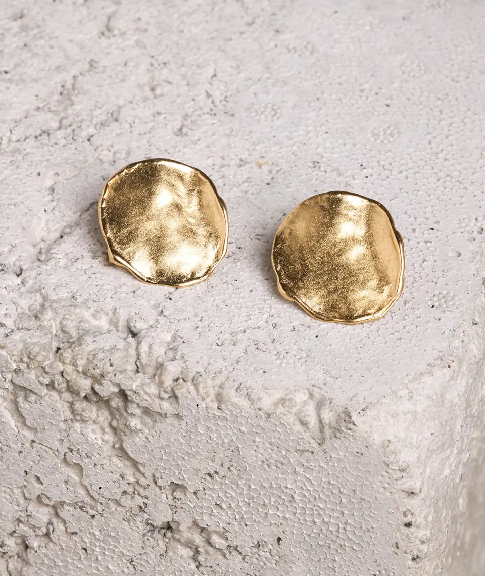 Figus Onda Gold orecchini oro zecchino