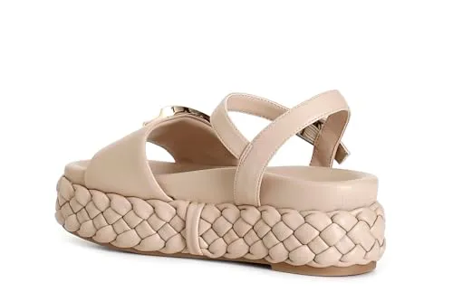 CafèNoir Sandali Gilda Treccia Donna 39 EU taupe
