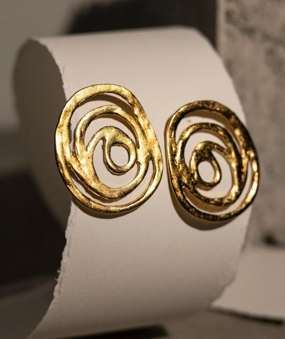 Figus Spirale orecchini oro anallergici