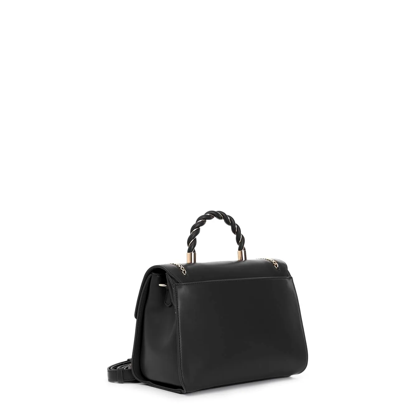 CafèNoir Borsa a Mano Catena Logo Nera Donna