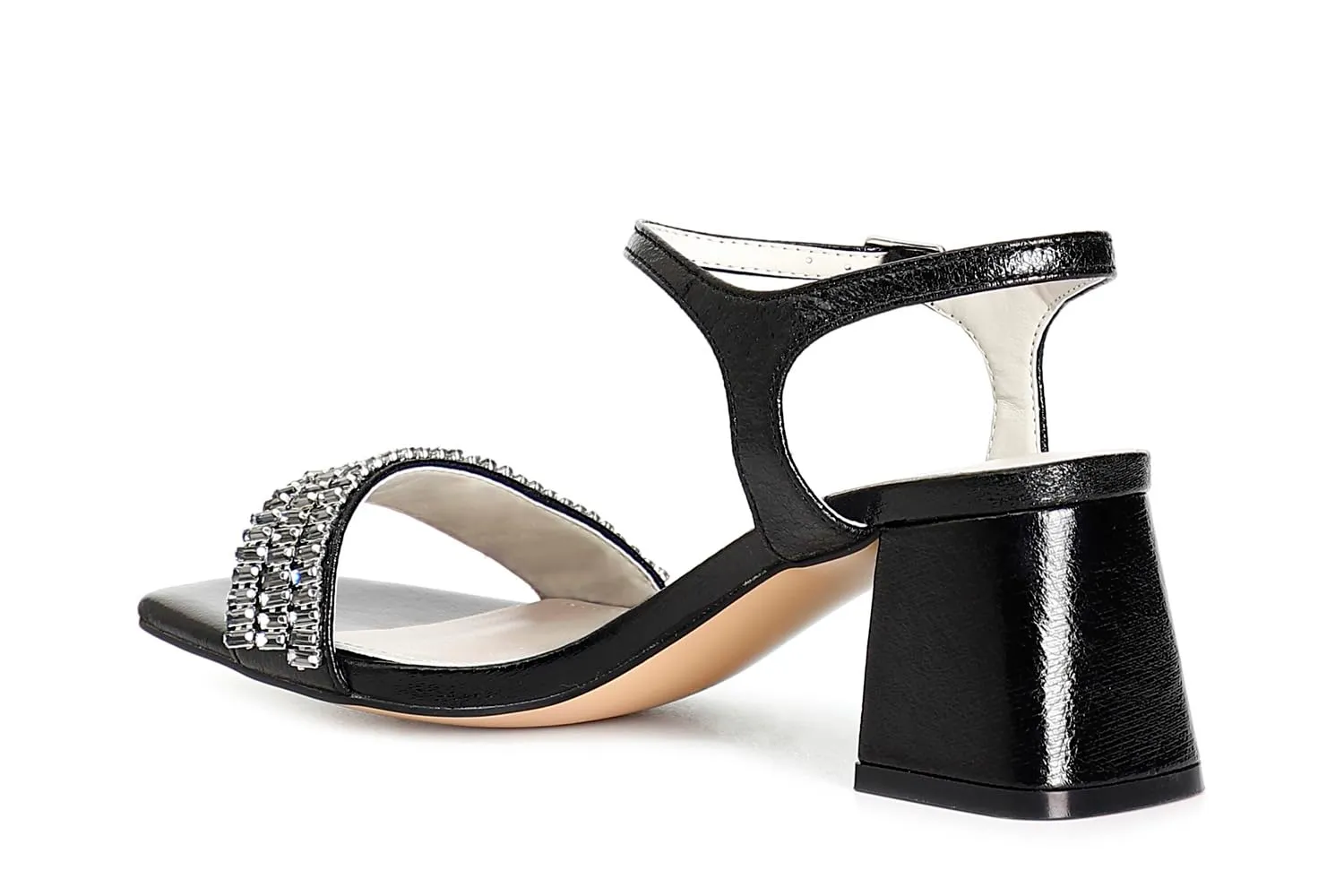 CafèNoir Gilda Sandali Donna Strass Taglia 39 Tacco 6 cm
