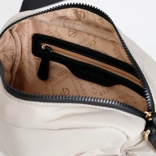 CafèNoir Camera Bag borsa nylon imbottito nera