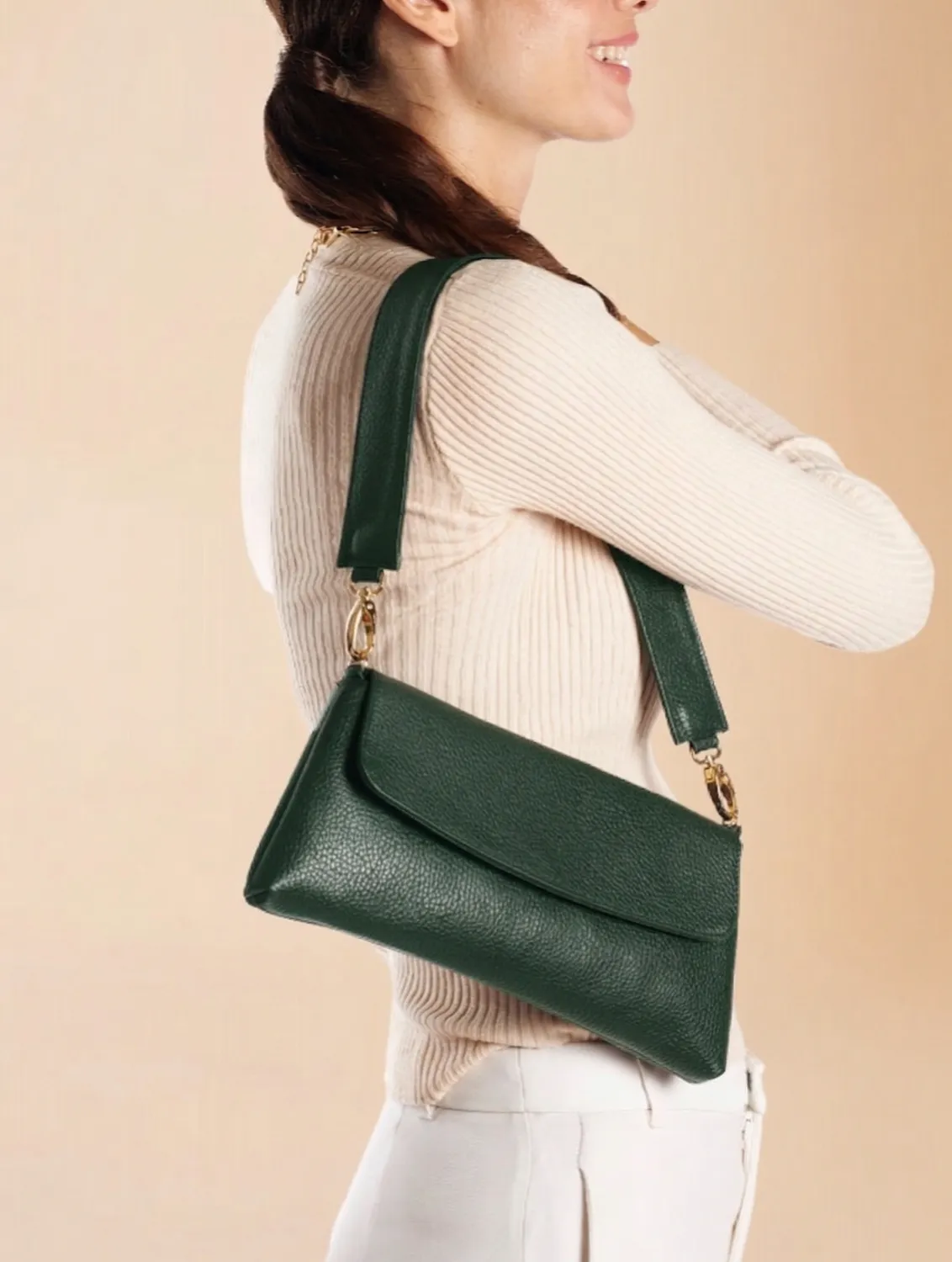 Figus Francesina Bag borsa pelle media clutch