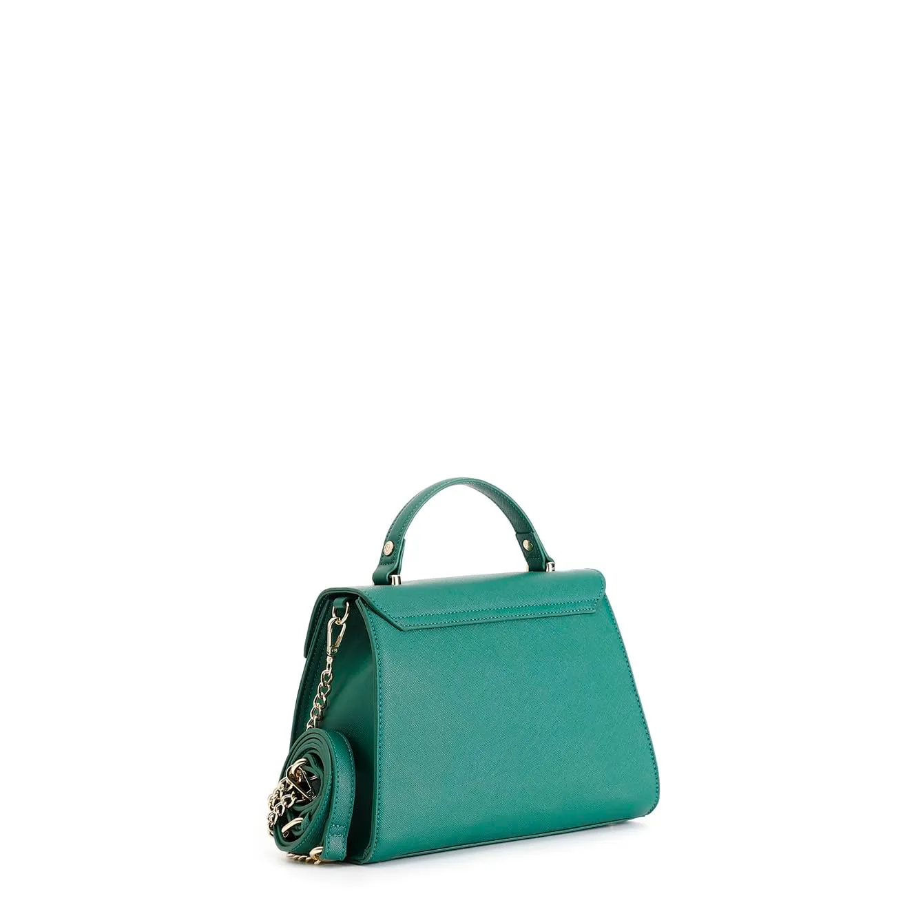 CafèNoir Borsa Saffiano Pattina Logo Ovale Calamita