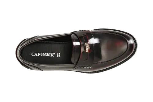 CafèNoir Penny Abrasivata mocassini bordeaux 39