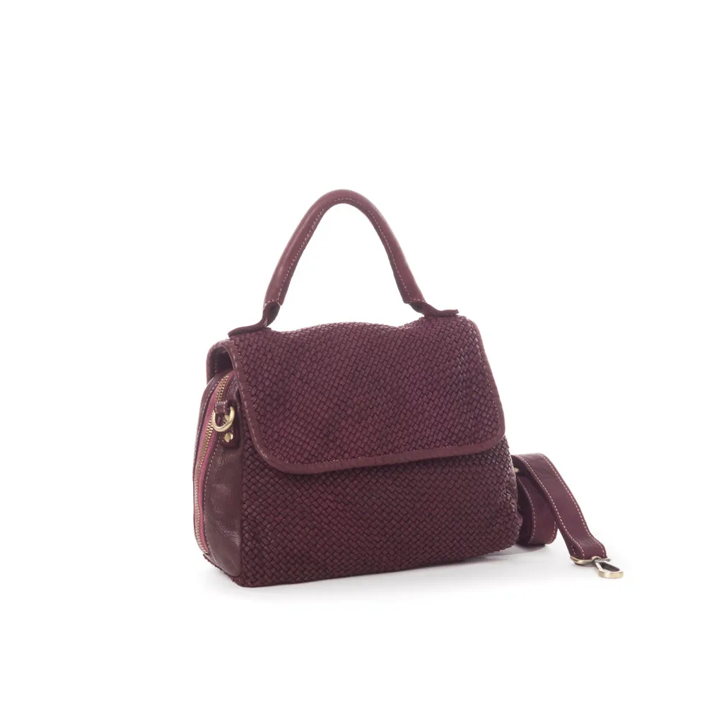 La Via Firenze Butter 5244 Siena Big tracolla beige pelle