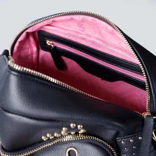 CafèNoir Camera Bag Donna Borchie Nero