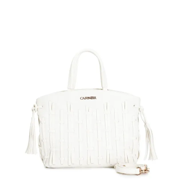 CafèNoir Tote Mignon Bianca Doppio Scomparto Unica