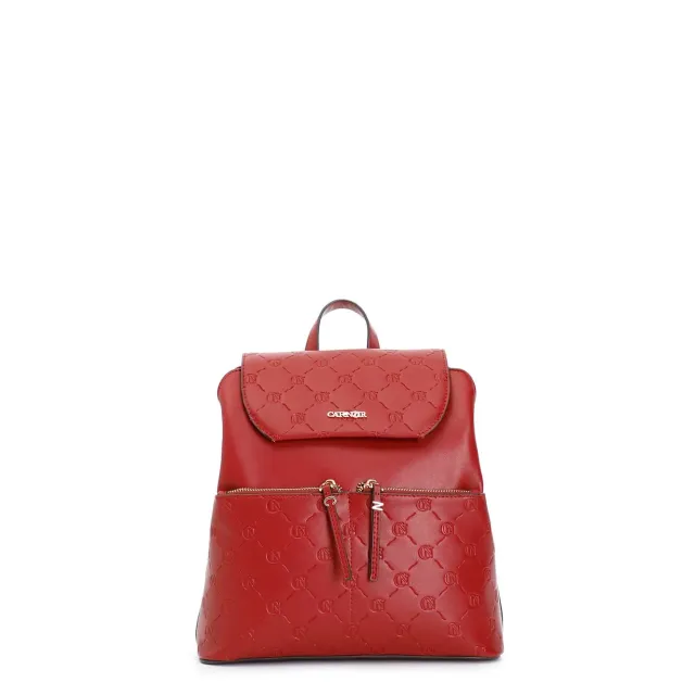 CafèNoir Zaino Donna Logo Embossed Vino
