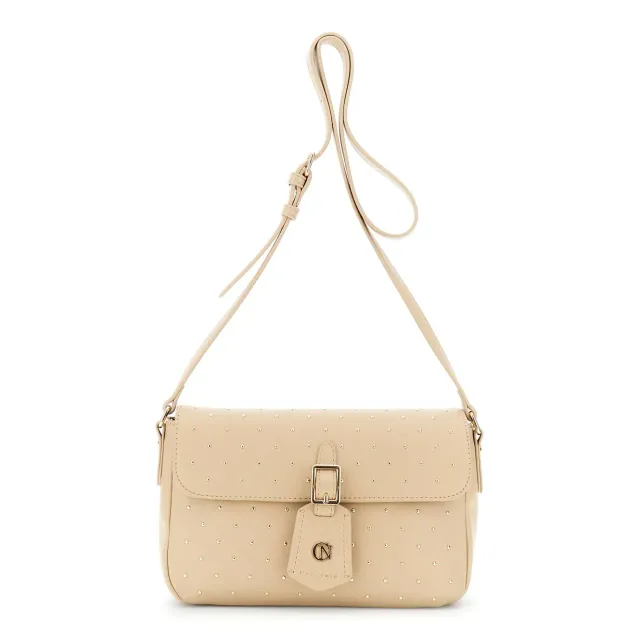 CafèNoir Borsa a Mano Microborchie Nocciola