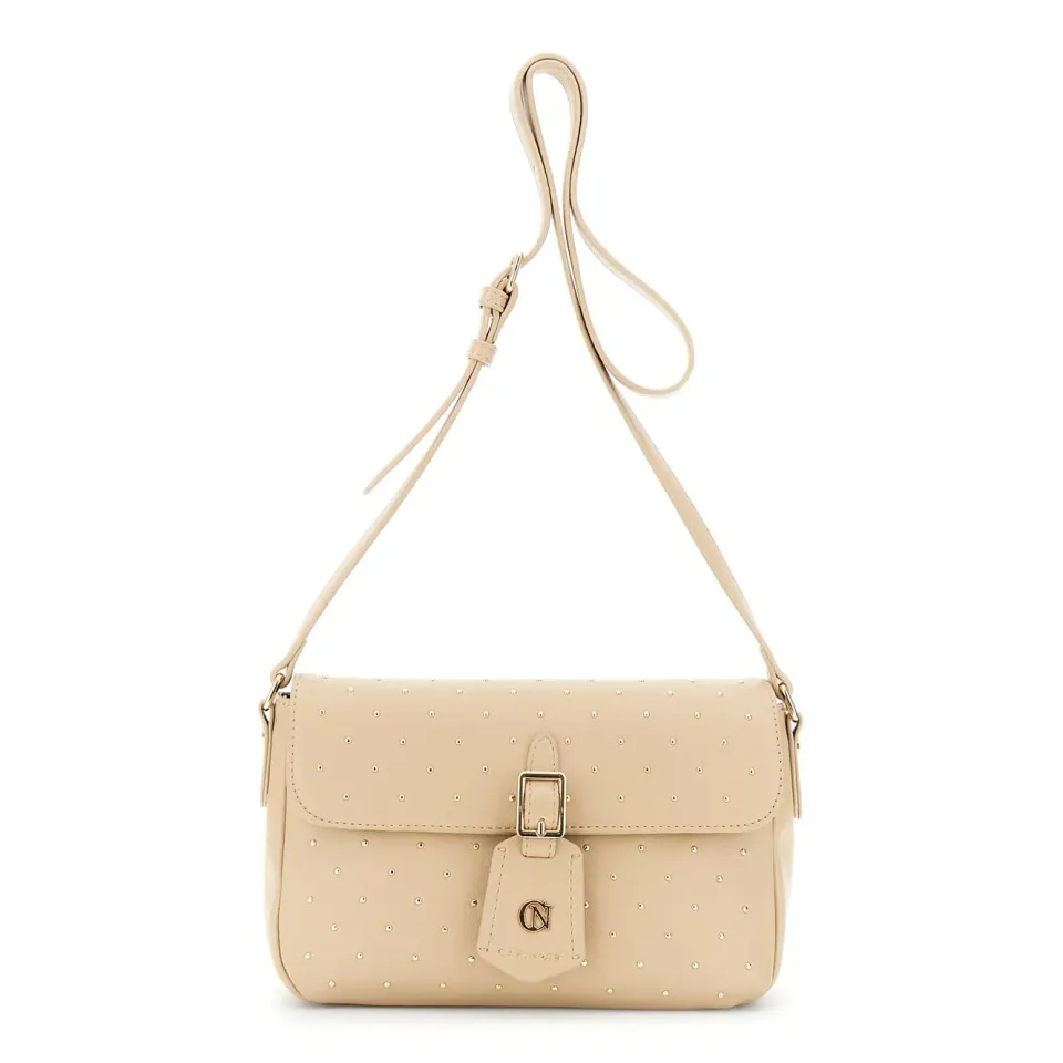 CafèNoir Borsa a Mano Microborchie Nocciola
