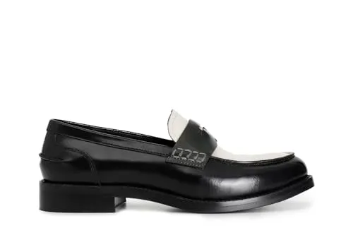 CafèNoir Mocassino Donna Pelle Multi Nero 25 mm
