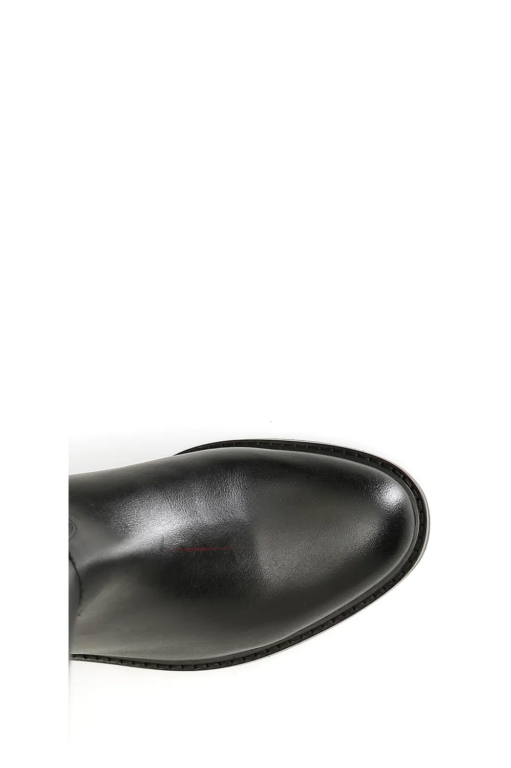 CafèNoir Stivale Donna Pelle Lycra Nero Fibbia Tacco 30mm