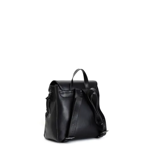 CafèNoir BJ0701 Zaino Donna Nero Ecopelle