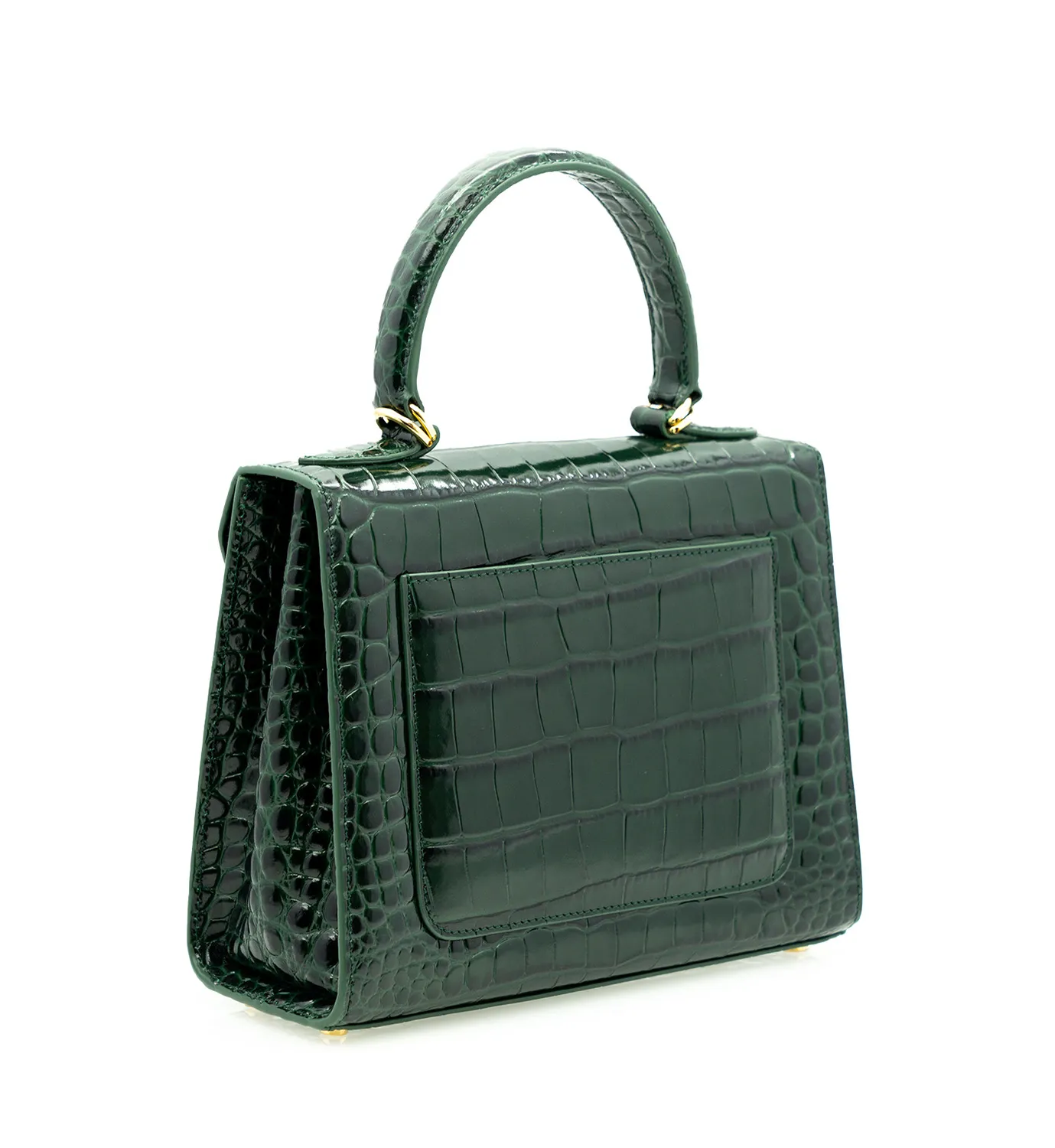 Cardinal Milano First Lady borsa pelle verde cocco