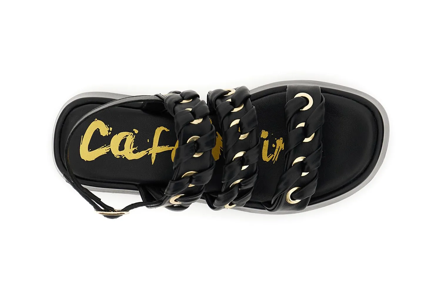 CafèNoir 3 Fasce sandali nappa donna multicolor nappa