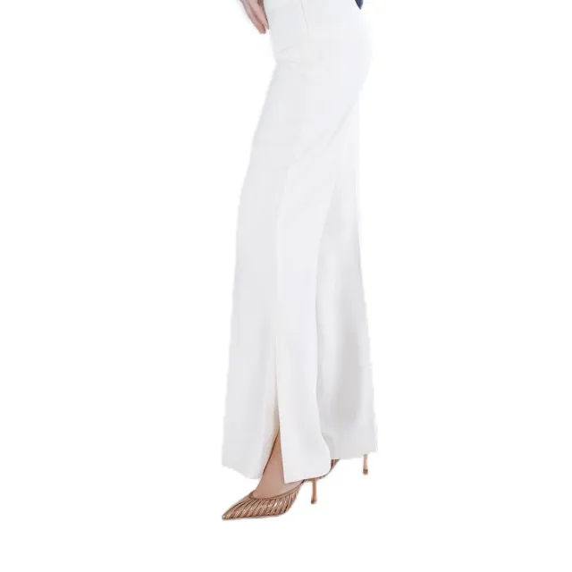 CafèNoir Pantaloni Spacco Laterale Cadi Burro 38