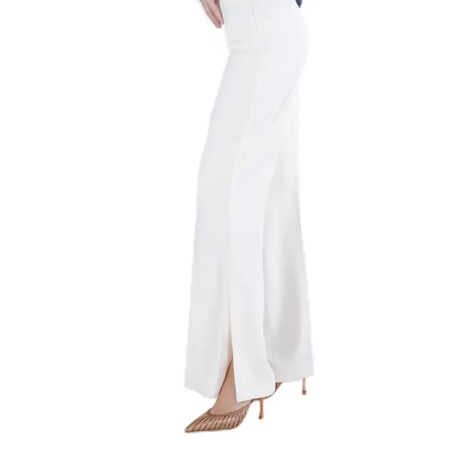 CafèNoir Pantaloni Spacco Laterale Cadi Burro 38