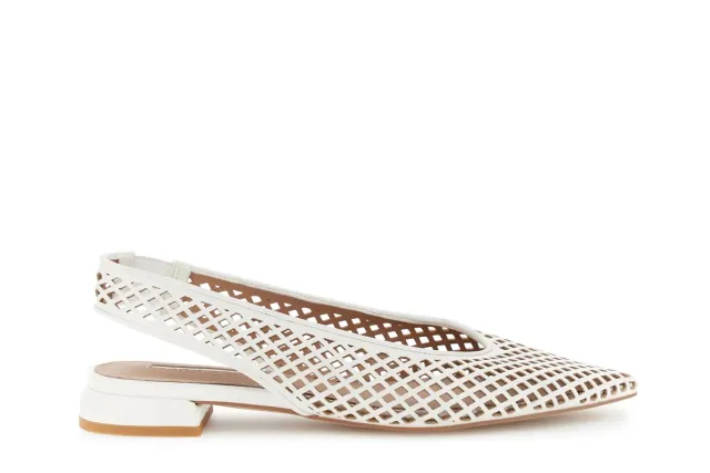 CafèNoir Ballerine Donna Slingback Traforate Effetto Pelle