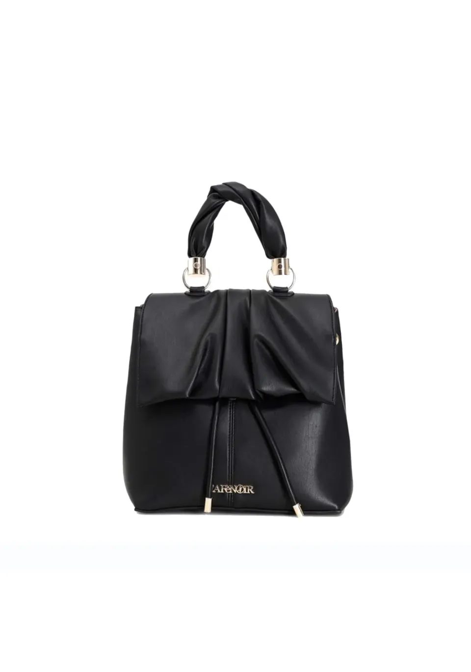 CafèNoir Zaino Pieghe Morbide Nero semirigido