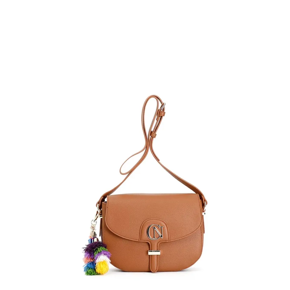 CafèNoir Pattina Borsa Spalla Donna Cuoio Calamita