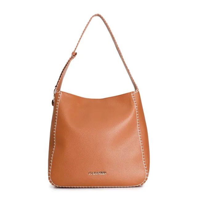 CafèNoir Borsa Sacca Donna Cuoio Onesize Tracolla Infilatura