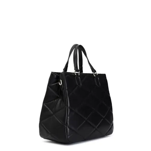 CafèNoir Trapuntata Borsa Shopping Nera Borchie