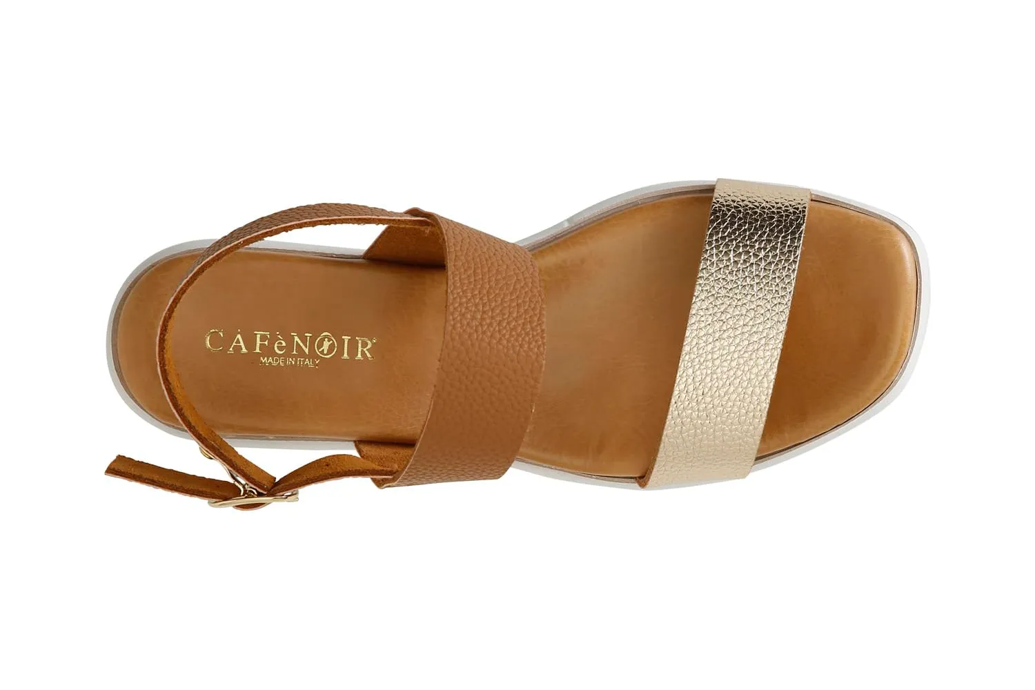 CafèNoir Sandalo Donna Doppia Fascia Bicolore