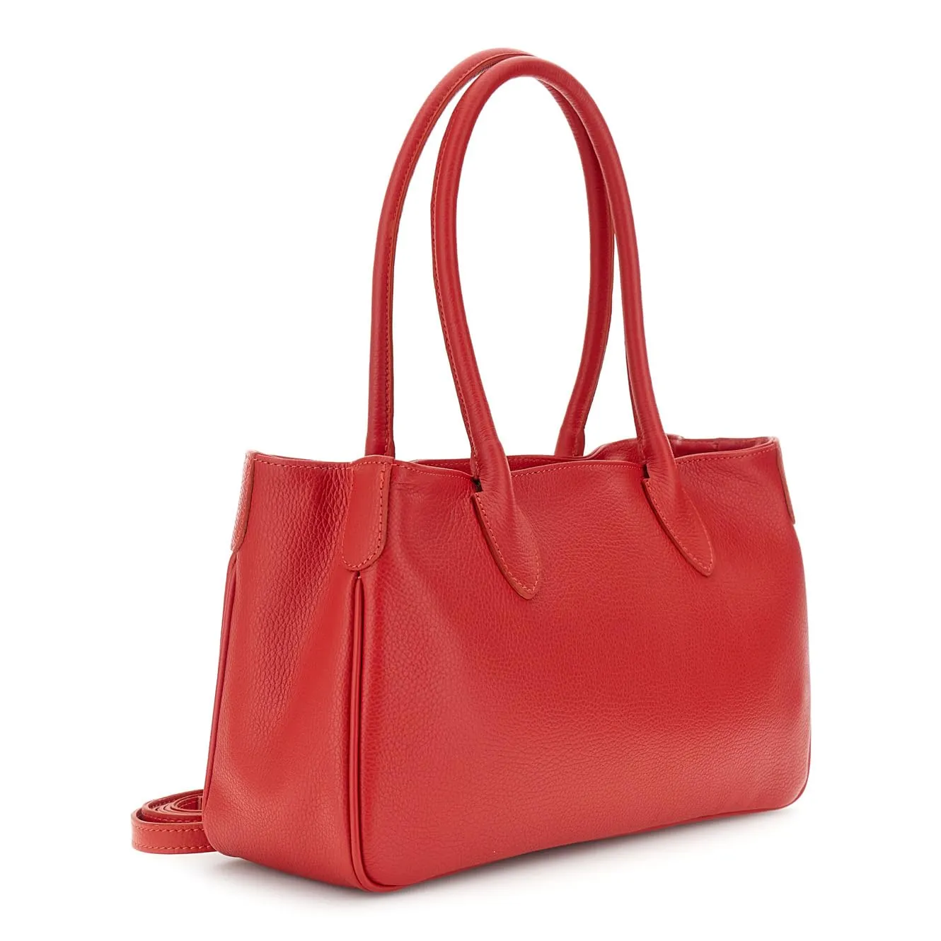 CafèNoir Shopping Bag a Spalla Pelle Martellata Tracolla Donna