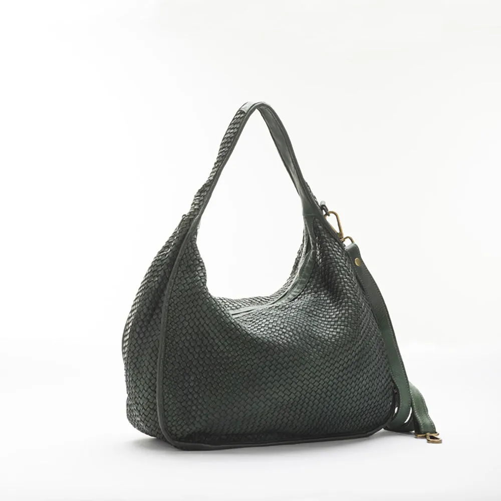 La Via Firenze Butter 2102 Tiffy Large borsa spalla pelle
