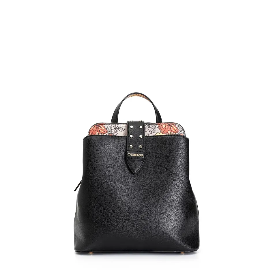 CafèNoir C3WO0502 Zaino Floreale con Tramezza Stampata