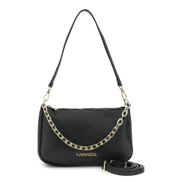 CafèNoir Borsa Tracolla Pelle Catena Dorata Donna