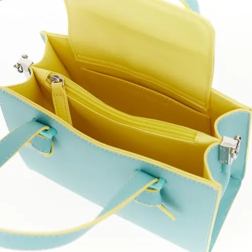 CafèNoir Minibag pochette donna acquamarina saffiano