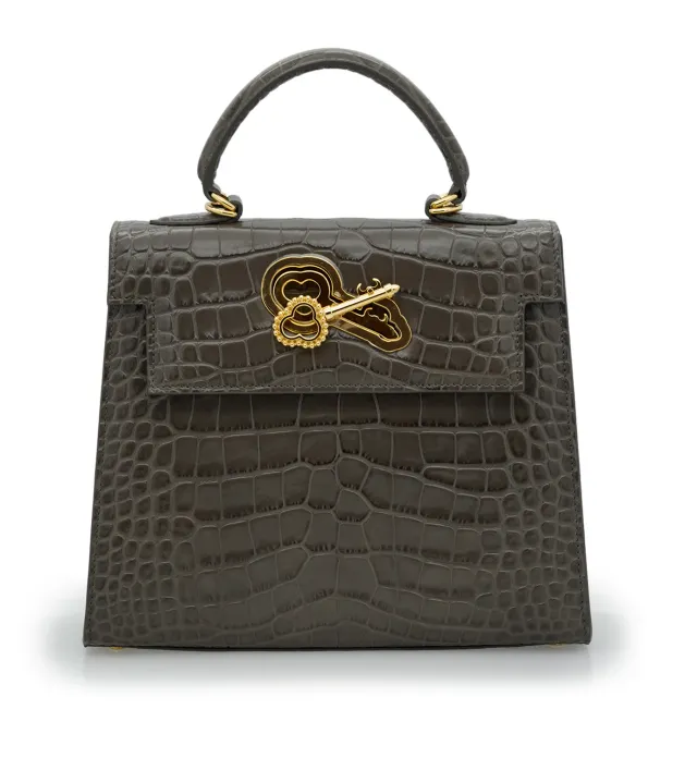 Cardinal Milano Lady Cardinal Taupe borsa vitello tortora