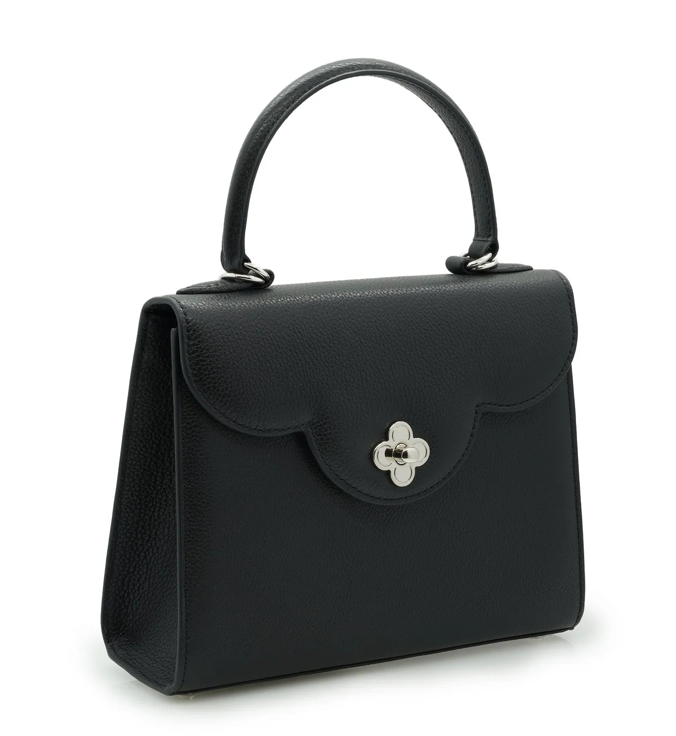 Cardinal Milano First Lady Borsa Mano Vitello Nero