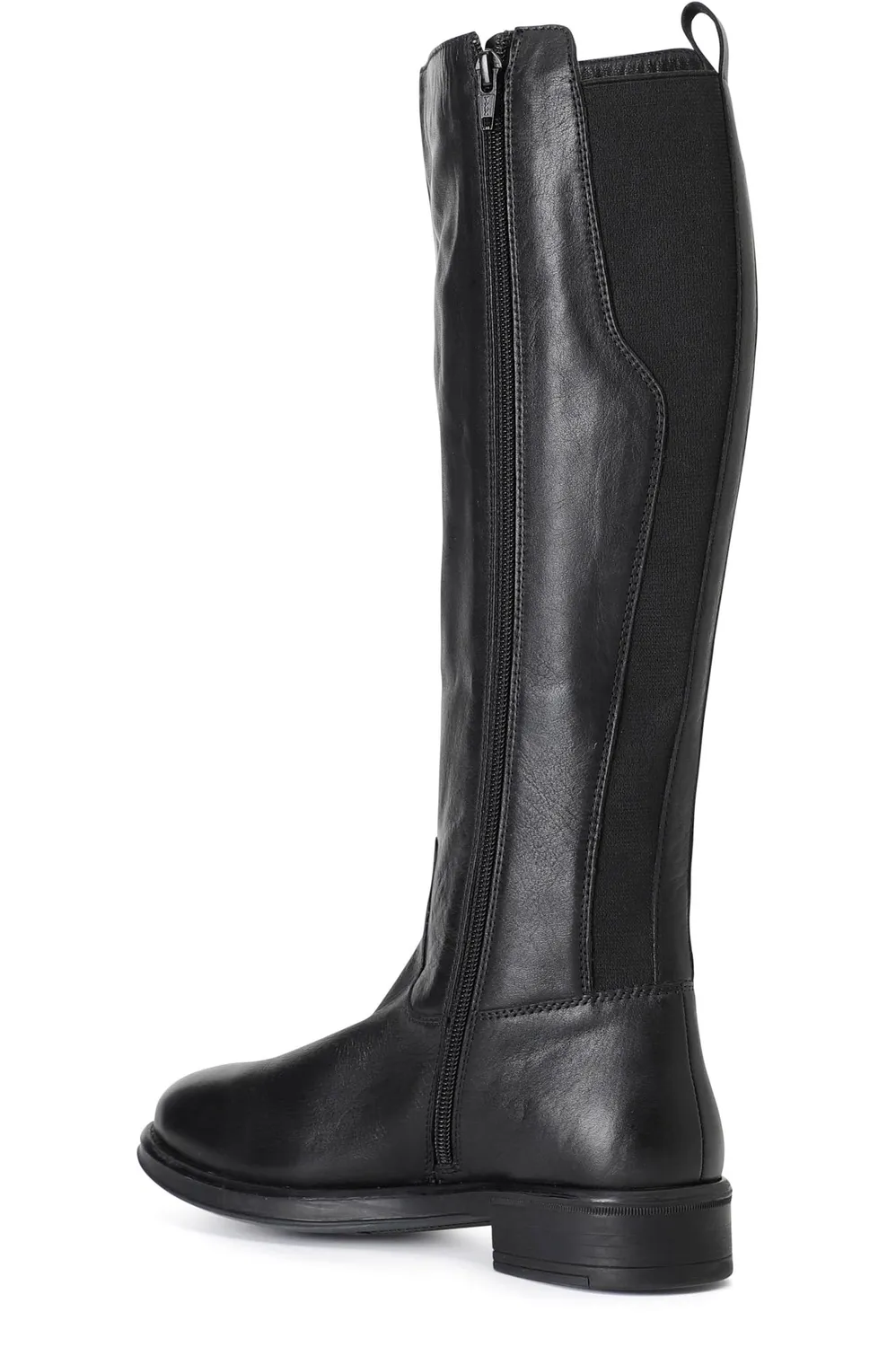 CafèNoir Stivale Donna in Pelle con Cerniera Tacco 30 mm