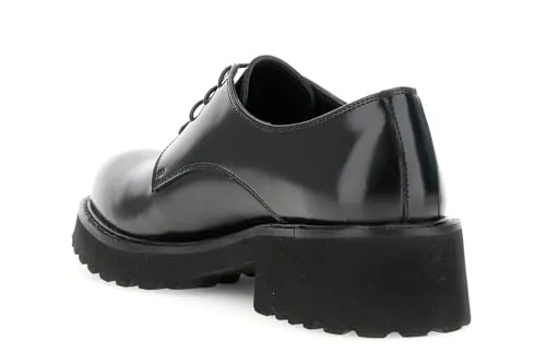 CafèNoir Derby Pelle Abrasivata Donna Suola Carrarmato 39