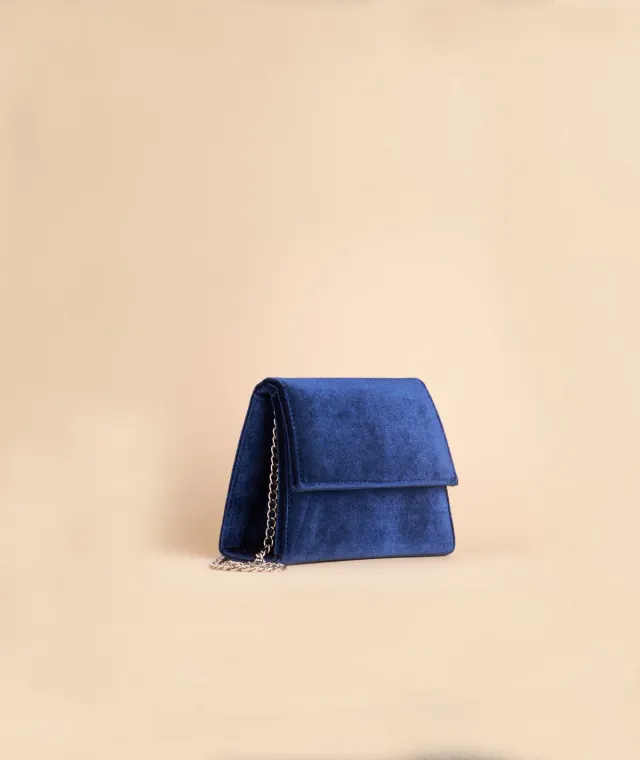 Figus Party Bag borsa tessuto catena argento