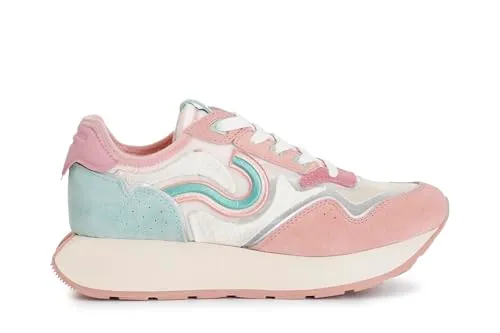 CafèNoir Running Ricamo Sneakers Donna 39 Beige