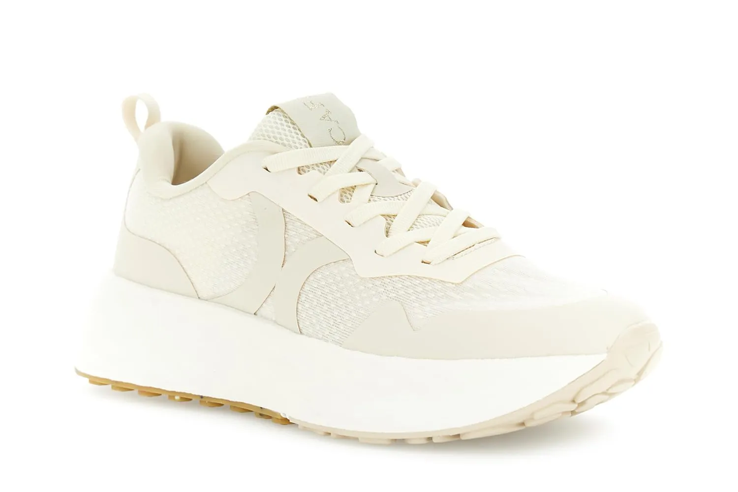 CafèNoir Sneakers in Tessuto Donna Bianco Cipria 36 EU