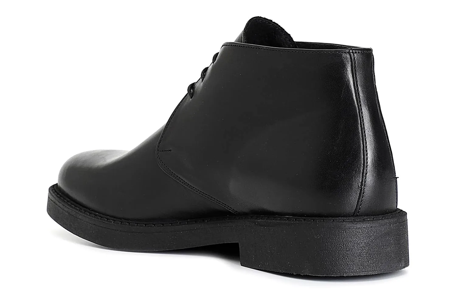 CafèNoir Polacchina Uomo Pelle Nera Allacciata 39