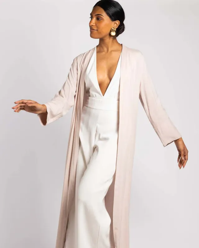 Figus Kimono Amalfi Nude viscosa nude 42 fluido